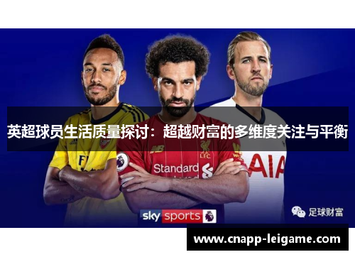 英超球员生活质量探讨：超越财富的多维度关注与平衡