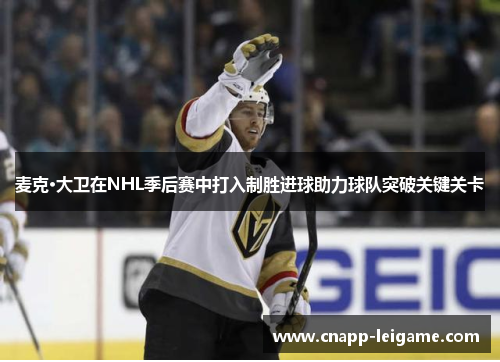 麦克·大卫在NHL季后赛中打入制胜进球助力球队突破关键关卡 麦克·大卫在NHL季后赛中打入制胜进球助力球队突破关键关卡